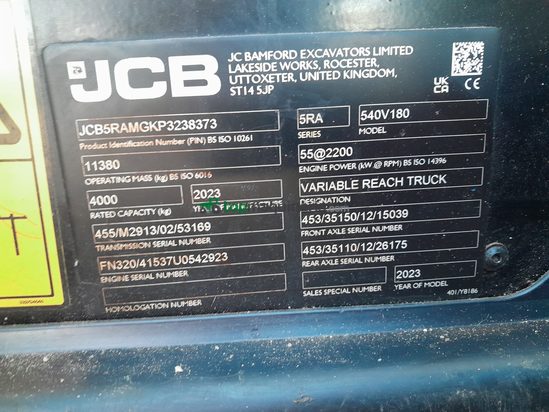 JCB 540.180