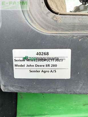 Tractor agrícola - John Deere - 8r 280