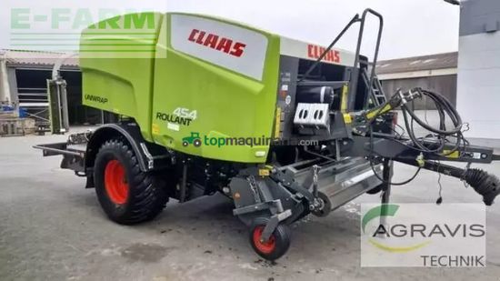 Empacadora gigant - Claas - rollant 454 rc uniwrap