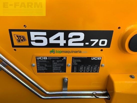 Minicargadora - JCB - 542-70 agri xtra telehandler (st25428)