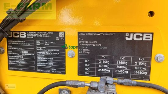 Telescopica - JCB - 542-70 agrixtra dualtec vt