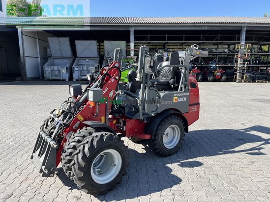 Minicargadora - Weidemann - 1160e mit 350h, klappdach, straßenzulassung