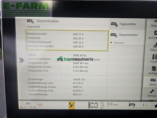 Cosechadora de Cereal - Claas - lexion 8700 terra trac