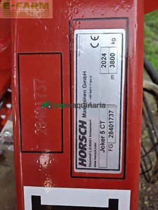 Grada de disco - Horsch - joker 5 ct