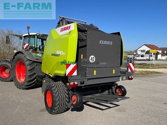 Empacadora gigant - Claas - variant 580 rc pro