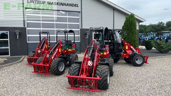 Minicargadora - Thaler - 2438l dpf kabine og brede hjul