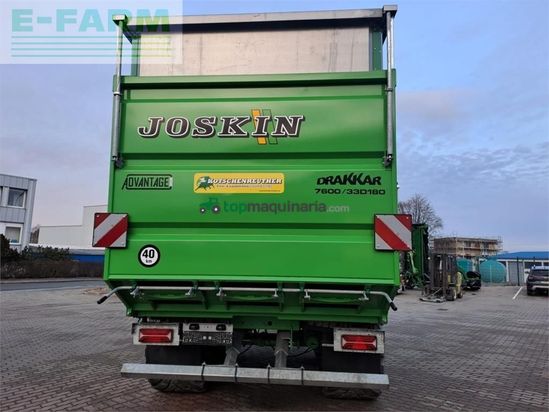 Remolqu agrícola - Joskin - drakkar 7600/33d180