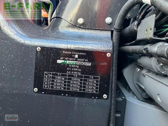 Tractor agrícola - Kubota - m7154 premium kvt