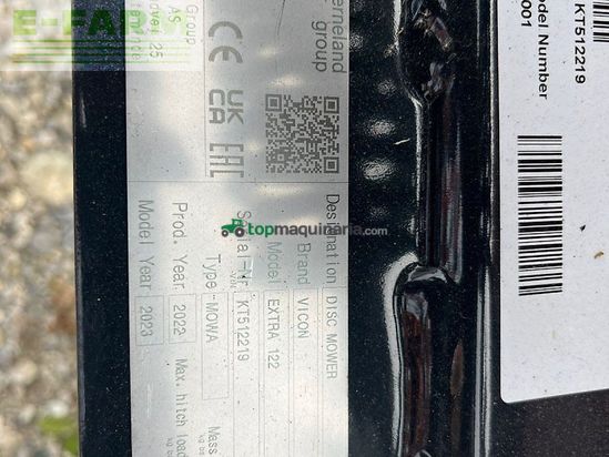 Cortacésped manual - Vicon - extra 122