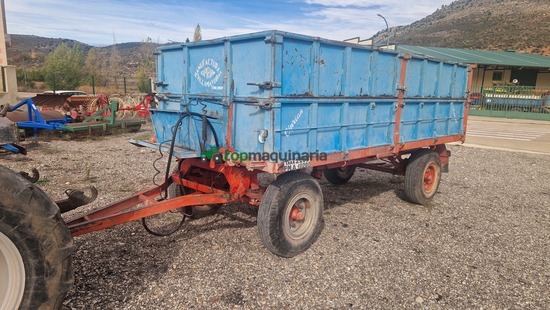 Remolqu agrícola - 2 ejes tipo galera