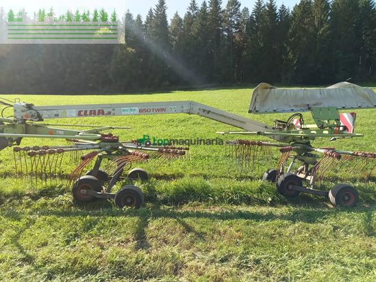 Rastrillo - Claas - liner 650 twin