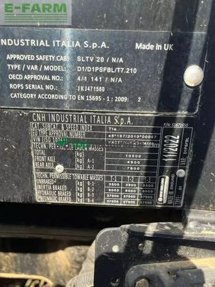 Tractor agrícola - New Holland - t7.210