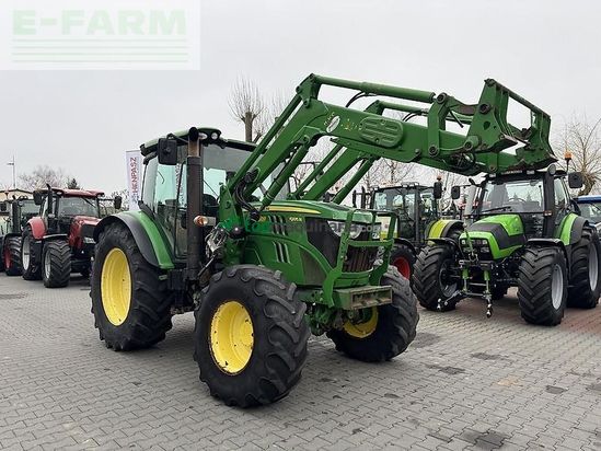 Tractor agrícola - John Deere - 6105r + jd h340