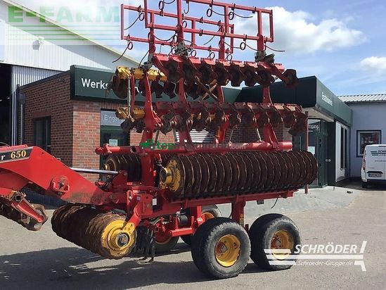 Grada de disco - Väderstad - carrier 650 classic / cross cutter