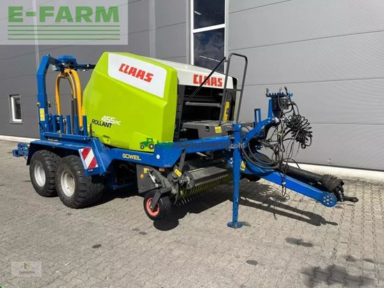 Empacadora gigant - Claas - rollant 455 rc