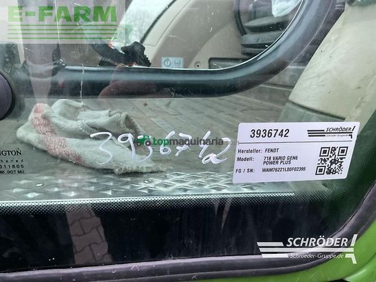 Tractor agrícola - Fendt - 718 vario gen6 power plus PowerPlus