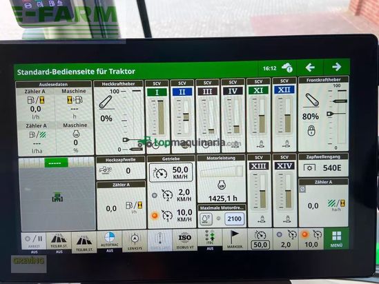 Tractor agrícola - John Deere - 6r165