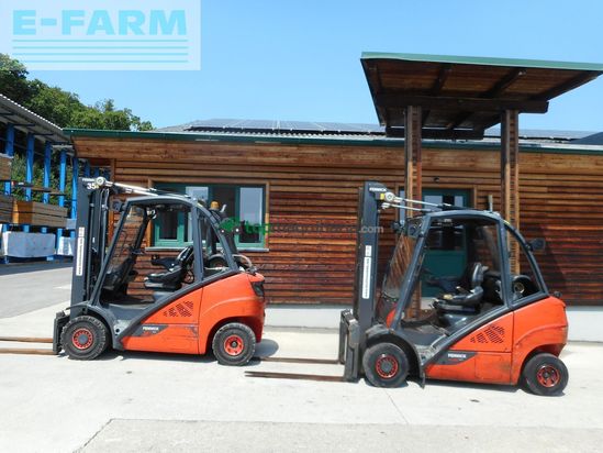 Elevadora - Linde - 2 stk linde h25t-02 triplex 5,31m