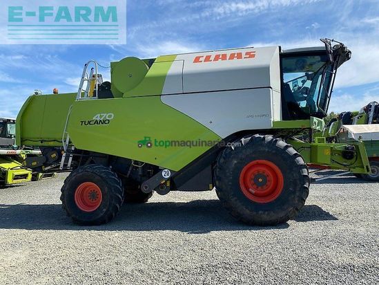 Cosechadora de Cereal - Claas - tucano 470 4-trac allrad