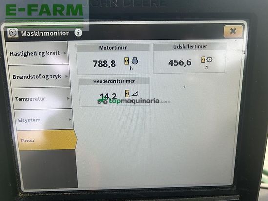 Cosechadora de Cereal - John Deere - s785