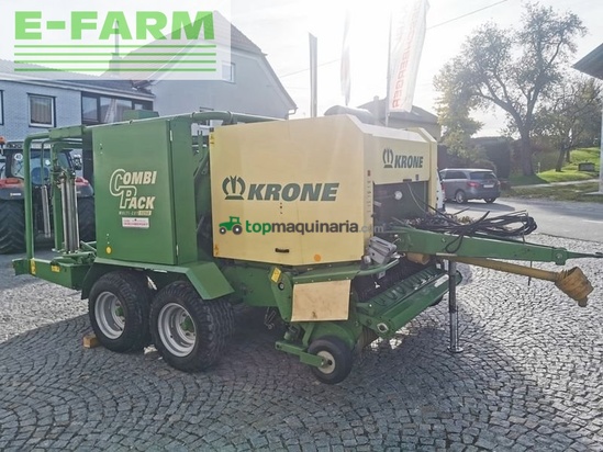 Empacadora gigant - Krone - combipack 1250 mc press-wickelkombination