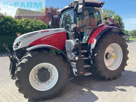 Tractor agrícola - Steyr - absolut 6240 cvt CVT