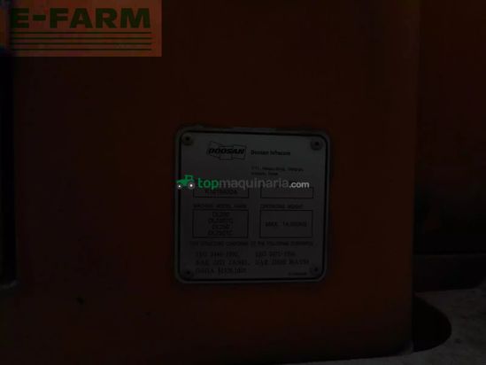 Minicargadora - Doosan - dl200 ( 11,6t ) mit volvo sw