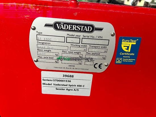 Sembradora - Väderstad - spirit 400c