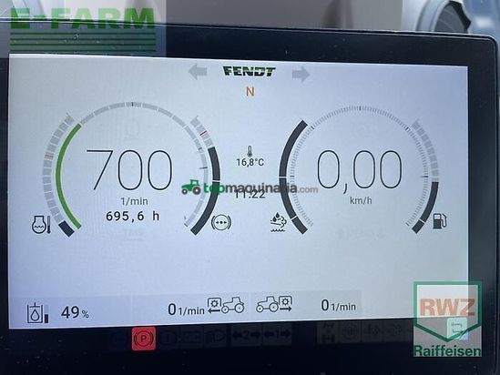 Tractor agrícola - Fendt - 728 vario gen7