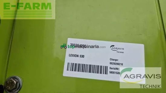 Cosechadora de Cereal - Claas - lexion 530