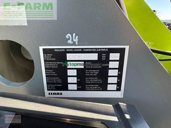 Minicargadora - Claas - torion 530