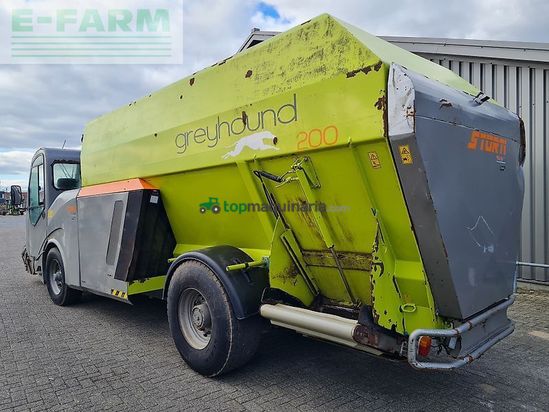 Remolqu esparcidor - Storti - greyhound 20 m3 horizontaal zelfrijder