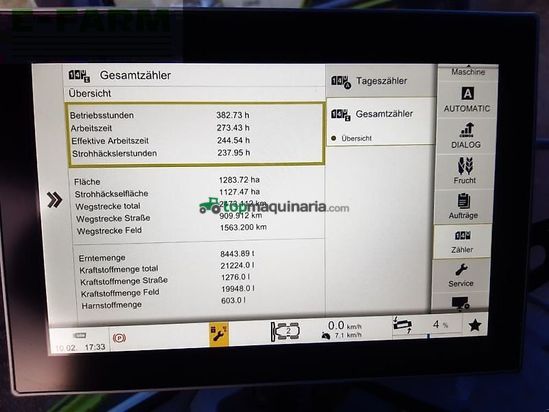 Cosechadora de Cereal - Claas - geb. mähdrescher lexion 8700tt