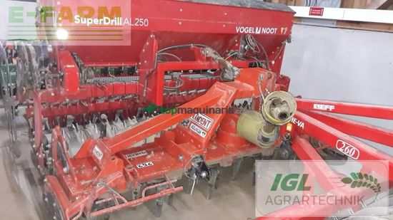 Combinado de siembra - Vogel & Noot - superdrill a250 + frandet fz250