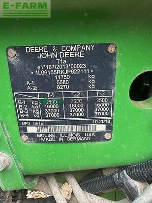 Tractor agrícola - John Deere - 6155r