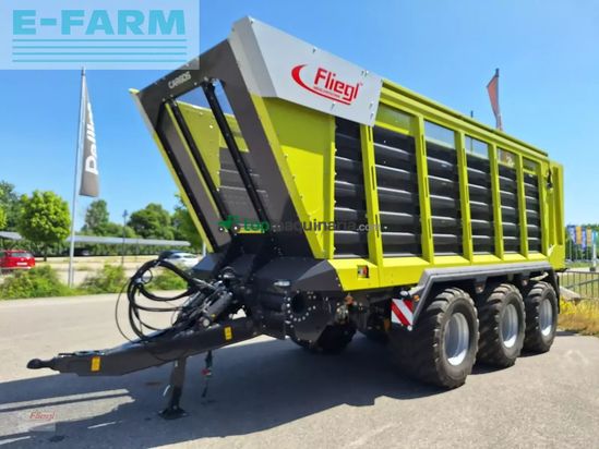 Cinta transportadora de forraje - Fliegl - cargos htw750trend-tridem