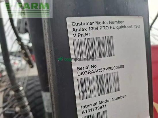 Rastrillo - Vicon - andex 1304 pro