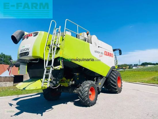 Cosechadora de Cereal - Claas - lexion 570 montana