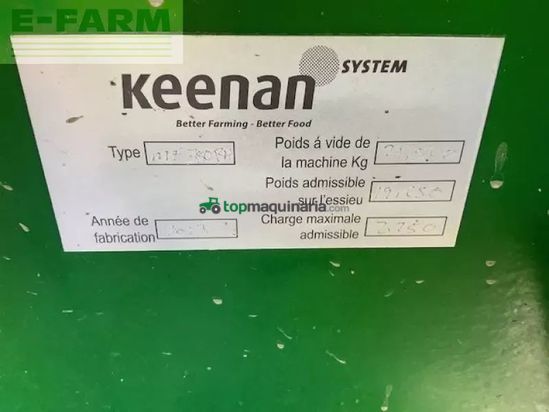 Remolqu esparcidor - Keenan - mecafibre380