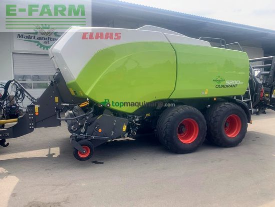 Empacadora gigant - Claas - quadrant 5200 fc