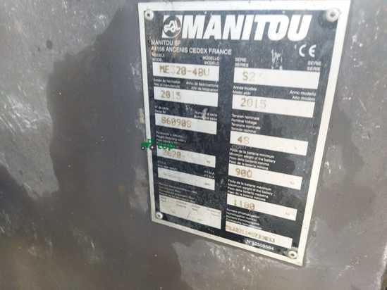 Carretillas industrial MANITOU ME320