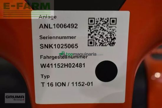 Elevadora - Linde - t 16 ion 1152