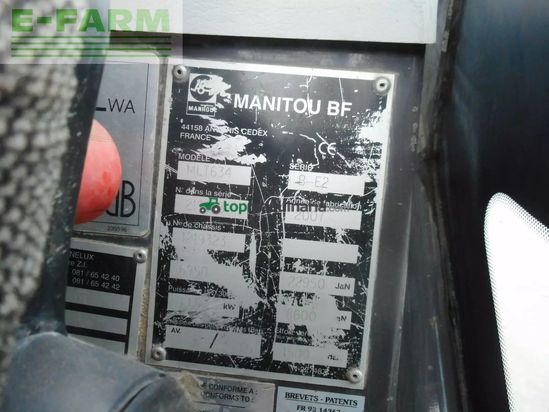 Telescopica - Manitou - mlt 634-120 lsu turbo ( 6m 3,4t )