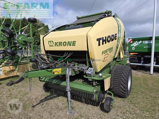 Empacadora gigant - Krone - fortima v 1800 mc