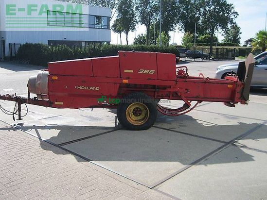 Empacadora gigant - New Holland - hayliner 386