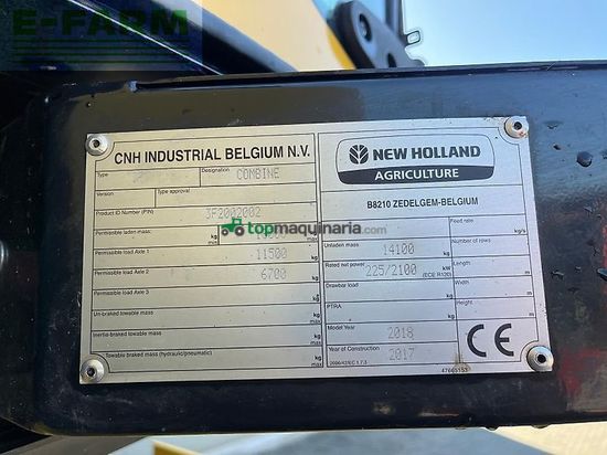 Cosechadora de Cereal - New Holland - cx 6.90