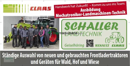 Tractor agrícola - Claas - axos 2.105 / 240, klima, fl 80c, breitreifen