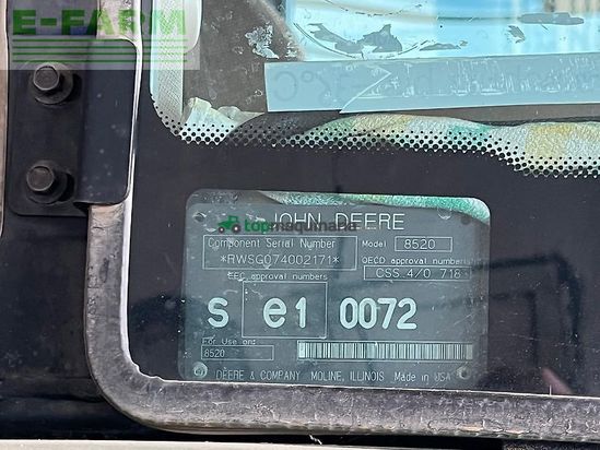 Tractor agrícola - John Deere - 8520 ils, powr shift