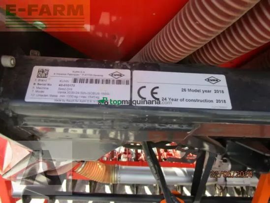Sembradora - Kuhn - venta 3030-24