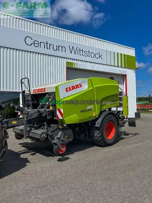 Empacadora gigant - Claas - rollant uniwrap 455 rc